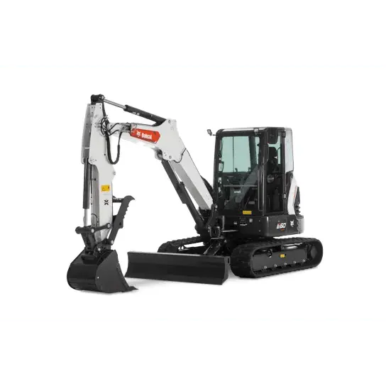 Bobcat E60 mini excavator in Newalla, Oklahoma