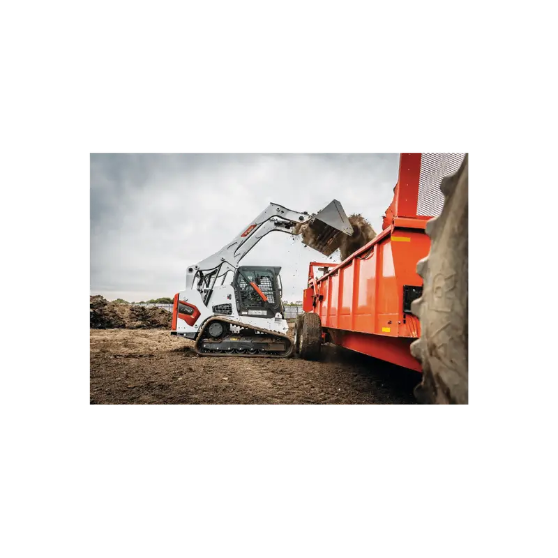 Bobcat T740 closed cab skid steer in Newalla, Oklahoma