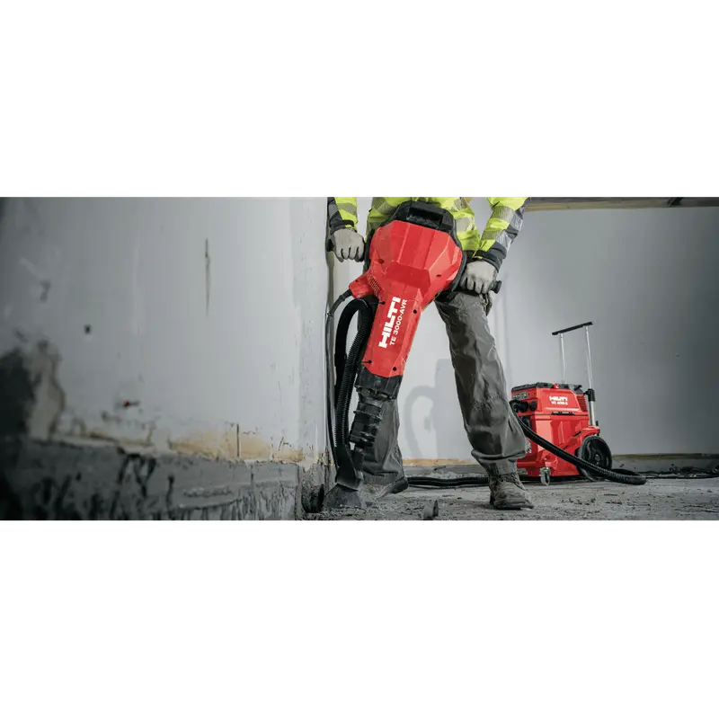Hilti jack hammer concrete breaker in Newalla, Oklahoma