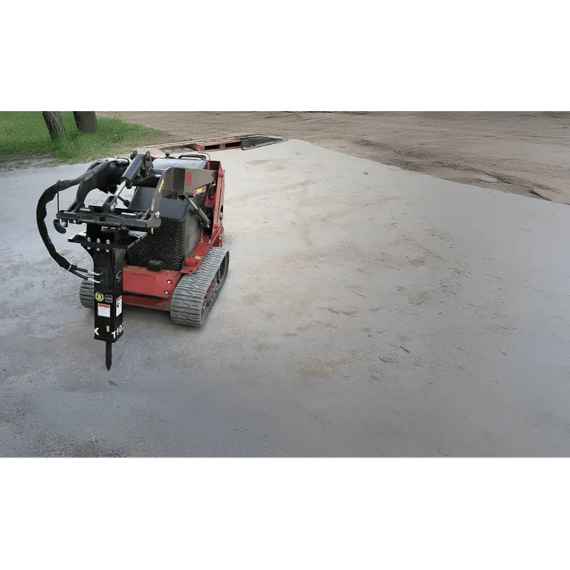 Mini skid steer breaker 500 w moil concrete breaker in Newalla, Oklahoma